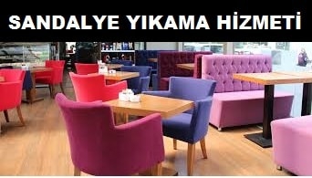 İzmir sandalye yıkama